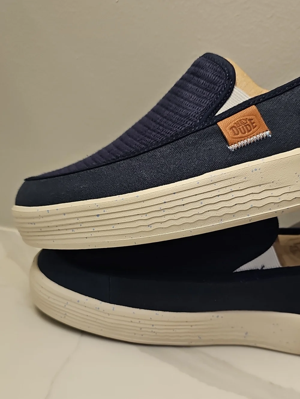 HEYDUDE Men's Sunapee Coastline Shoes. New In Box. Never Worn.